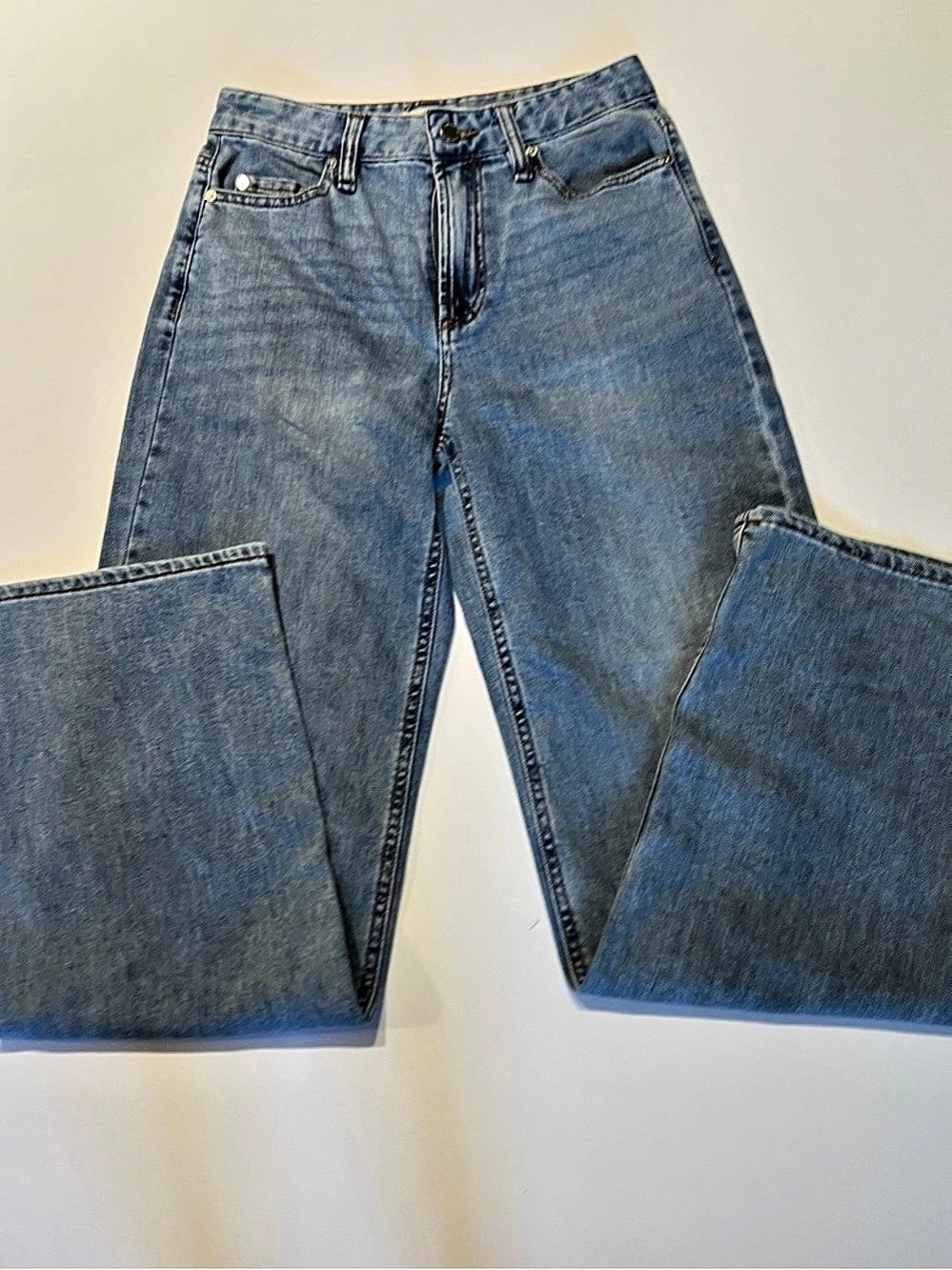 Cotton denim jeans, OAT New York Cloud Luxe